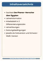 Vorschau - Arbeitsblätter - Sachtext Ägypten Pharaonen Macht 3fach differentiert Klasse 4-6 - Seite 2