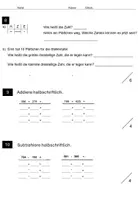 Vorschau - Test - Mathearbeit Klasse 3 - Seite 2