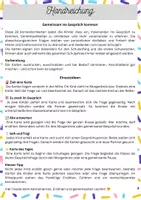 Vorschau - Spiele - Kennenlernkarten Grundschule - 28 lustige Gesprächskarten zum Schulanfang | Klasse 1-4 - Seite 1