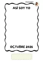 Vista previa - Hojas de trabajo - Así soy yo: secuencia para curso 26-27 - página 1