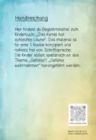 Vorschau - Arbeitsblätter - Begleitmaterial zum Buch: "Das Kamel hat schlechte Laune" - Seite 1