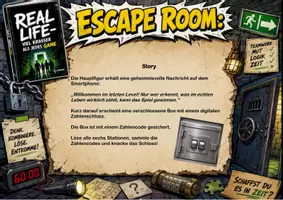 Vorschau - Spiele - Real Life | Unterrichtsmaterial | Escape Room | Quiz | Unterrichtsmaterial | Deutsch Klasse 6-9 | mit Lösungen - Seite 2