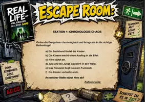 Vorschau - Spiele - Real Life | Unterrichtsmaterial | Escape Room | Quiz | Unterrichtsmaterial | Deutsch Klasse 6-9 | mit Lösungen - Seite 3