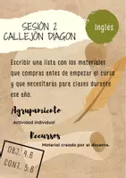 Vista previa - Unidades / Secuencias / Situaciones de Aprendizaje - Bienvenida curso HP (3ºpr) - página 1