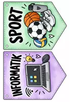 Vorschau - Anderer Materialtyp - Schulstart 7–9 | Klassenorganisation – Fächer-Aushänge & Wimpelkarten - Seite 3