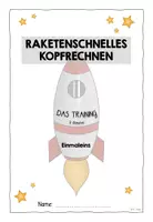 Vorschau - Unterrichtsreihen - Raketenschnelles Kopfrechnen - Einmaleins - Seite 1