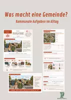 Vorschau - Stundenentwürfe - Politik in der Gemeinde - Kommunalpolitik verstehen und mitgestalten | Komplettpaket Sozialkunde Klasse 7 - Seite 1