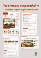 Vorschau - Stundenentwürfe - Eine Gemeinde muss haushalten - Einnahmen, Ausgaben und knappe Mittel abwägen - Deckblatt