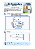 Vorschau - Arbeitsblätter - Parallelschaltung von Schaltern / Klingelschaltung / ODER-Schaltung - Deckblatt