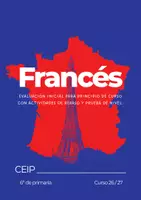 Vista previa - Unidades / Secuencias / Situaciones de Aprendizaje - Repaso y Eval.inicial 6º Francés - Portada
