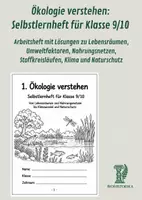 Vorschau - Arbeitsblätter - Ökologie verstehen – Selbstlernheft Klasse 9/10 mit Lösungen | Ökosysteme, Nahrungsnetze & Naturschutz - Deckblatt