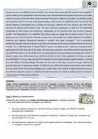 Vorschau - Unterrichtsreihen - California - a golden state? (Writing an argumentative essay) - Seite 1