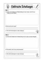 Vorschau - Arbeitsblätter - Elektrische Schaltungen / Schaltpläne zeichnen - Arbeitsblatt - Seite 2