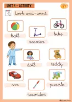 Vista previa - Unidades / Secuencias / Situaciones de Aprendizaje - Grammar 1 (Unit 1: Toys) Letra Ligada - página 2