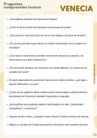 Vista previa - Hojas de trabajo - Texto comprensión lectora secundaria - página 1