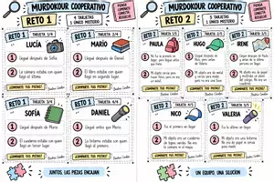 Vista previa - Juegos / Gamificación - Murdokour Cooperativo | Retos de lógica y cooperación para 6.º de Primaria - página 2