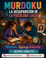 Vista previa - Juegos / Gamificación - Murdoku: La desaparición de la psicóloga Lucía - Portada
