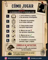 Vista previa - Juegos / Gamificación - Murdoku: La desaparición de la psicóloga Lucía - página 1