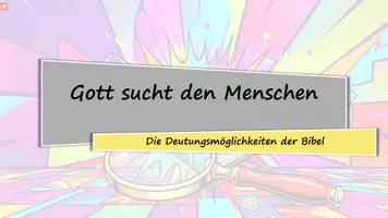 Vorschau - Stundenentwürfe - Drucklos unterrichten: Gott sucht den Menschen - Auslegungsarten der Bibel - Seite 3