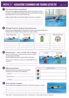 Vorschau - Stundenentwürfe - Schwimmen – Modul 9: Ausdauertraining | Tempo, Belastung & Trainingsplanung + Lösungen - Seite 1