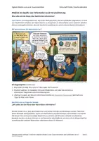 Vorschau - Arbeitsblätter - Wie sollte sich die Klasse über Nachrichten informieren? - Deckblatt