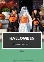Aperçu - Jeux - Halloween ⎮ Trouve qn qui - Page de couverture