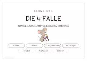 Vorschau - Stationenlernen - Lerntheke - Die vier Fälle bestimmen - Seite 1