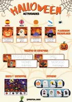 Vista previa - Unidades / Secuencias / Situaciones de Aprendizaje - ACTIVIDADES HALLOWEEN (ESP - ING - CAT - GALLEGO) - Portada