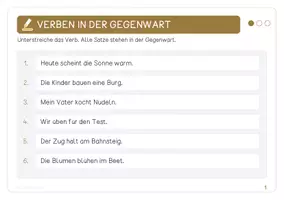 Vorschau - Stationenlernen - Lerntheke Zeitformen - Präsens, Präteritum und Perfekt sicher bilden - Seite 2