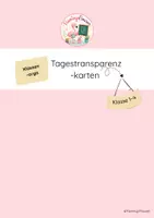 Vorschau - Bildkarten - Tagestransparenzkarten Flamingoklasse Flamingo - Deckblatt
