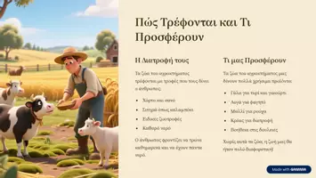 Προεπισκόπηση - Παρουσιάσεις - Αυτό το υλικό βοηθάει τους/τις μαθητ*ριες να εξερευνήσουν τον συναρπαστικό κόσμο των ζώων! - Σελίδα 3