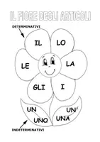 anteprima - Esercizi - GRAMMATICA: IL FIORE DEGLI ARTICOLI - Pagina di copertina