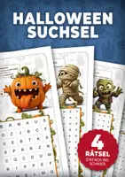 Vorschau - Arbeitsblätter - Suchsel Halloween (inkl. Lösungen) - Deckblatt
