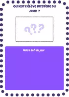 Aperçu - Affichage - Le rituel de l'éléve mystère - Page 1