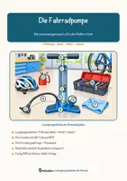 Vorschau - Arbeitsblätter - Die Fahrradpumpe – Lesespurgeschichte mit Rätselaufgaben (Klasse 8) - Seite 1