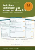 Vorschau - Arbeitsblätter - Praktikum vorbereiten und auswerten Klasse 8-9 - Seite 1