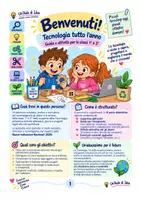 anteprima - Altro tipo di materiale - Tecnologia tutto l’anno. Percorso annuale classi 1ª e 2ª - Pagina 1