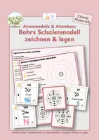 Vorschau - Spiele - Bohrs Schalenmodell: Atome zeichnen & legen - Deckblatt