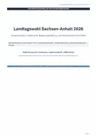 Vorschau - Unterrichtsreihen - Wahlergebnisse Landtagswahl Sachsen-Anhalt 2026 – großes Sparpaket Unterrichtsreihe + Präsentation + Klausur | Politik Sek II - Seite 2