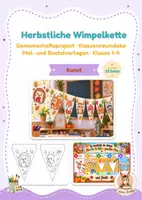 Vorschau - Mal- und Bastelvorlagen - Kunst Klasse 1 - Deckblatt