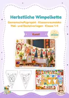Vorschau - Mal- und Bastelvorlagen - Kunst Klasse 1 - Seite 1