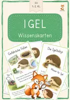 Vorschau - Merkblätter - Igel Wissenskarten – Sachunterricht Klasse 1–2 - Seite 1
