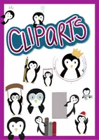 Vorschau - selbst erstellte Cliparts/Grafiken - Cliparts: Pinguine für jede Gelegenheit - Deckblatt