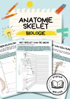 Voorbeeld - Anatomie skelet - Biologie - Voorblad