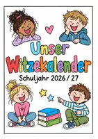 Vorschau - Arbeitsblätter - Kalender. Witzekalender 2026/2027. Monatskalender mit Wortwitzen für die Grundschule - Seite 1