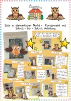 Vorschau - Arbeitsblätter - Kunst in der Herbstzeit: XXL Sparpaket (Schritt-für-Schritt-Anleitungen) - Kunstunterricht - Kl. 1-4 - Seite 1