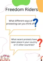 Vorschau - Arbeitsblätter - Freedom Riders: Civil Rights Movement - Seite 1