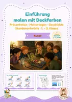 Vorschau - Stundenentwürfe - Kunst Klasse 1 - Deckblatt
