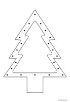 Vorschau - Mal- und Bastelvorlagen - Holzarbeit Tannenbaum besticken Werken Klasse 3 Klasse 4 - Seite 2