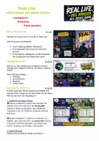 Vorschau - Unterrichtsreihen - Real Life | Lesetagebuch | Unterrichtsmaterial | Kreativwerkstatt | Deutsch Klasse 6-9 | mit Lösungen - Seite 1